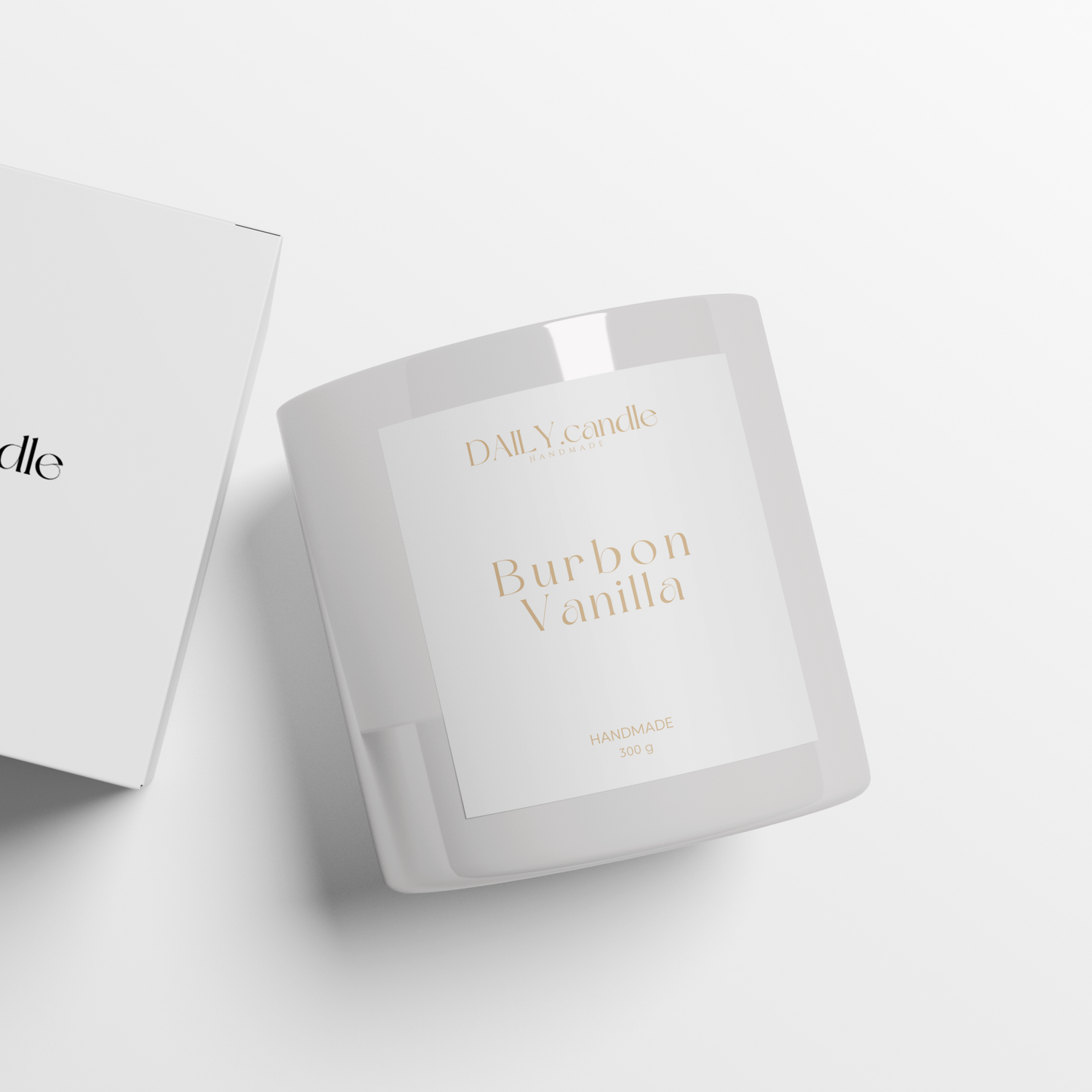 Świeca sojowa - Burbon Vanilla 300g