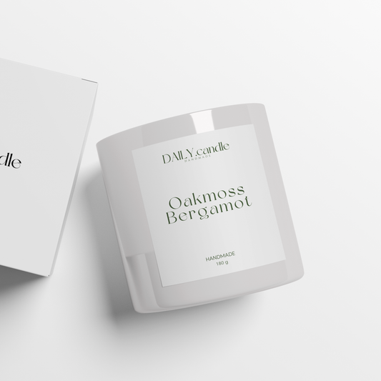 Świeca sojowa - Oakmoss & Bergamot 300g